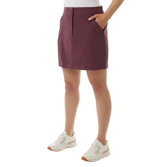 32 Degrees Tech Skort Crushed Violet Size L New With Tag